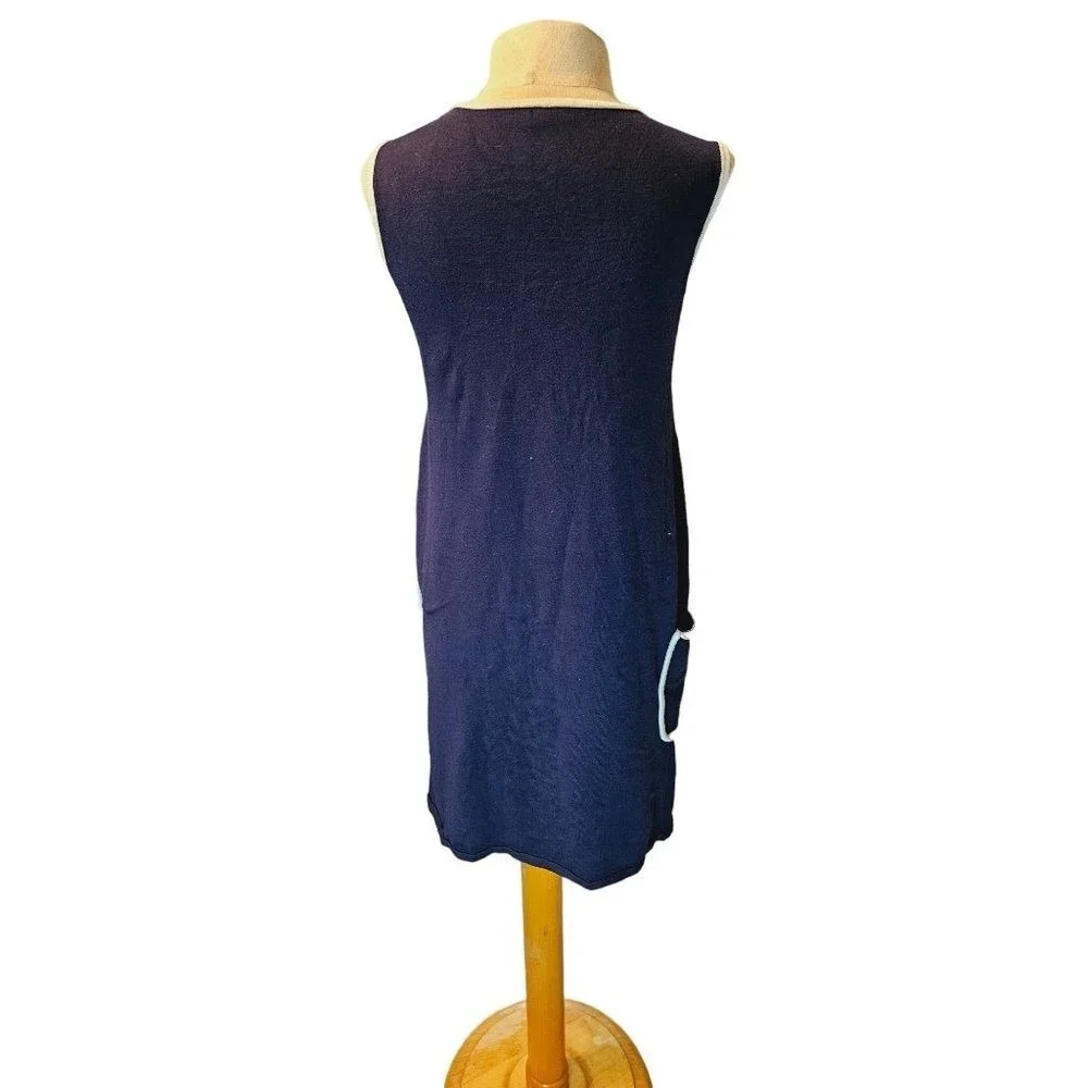 Tommy Hilfiger‎ Knit Nautical dress size Large blue sleeveless